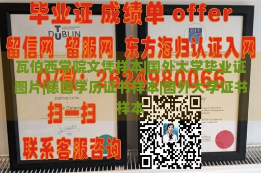 瓦伯西学院文凭样本|国外大学毕业证图片|德国学历证书样本|国外大学证书样本