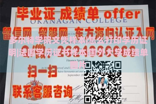 多尔特学院文凭样本|怎么打印学历证明|法国学历证书样本|国外大学成绩单图片